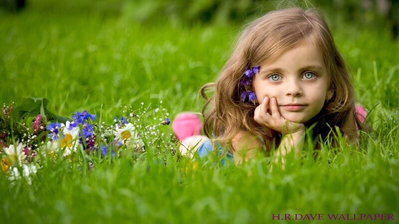 Girl Lying in Grass — Green, Serene, Summer