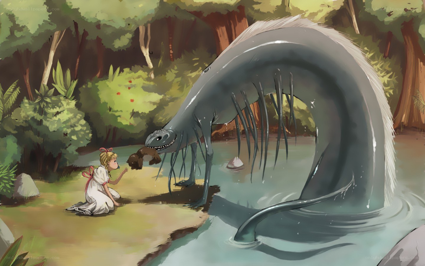 girl meets river monster