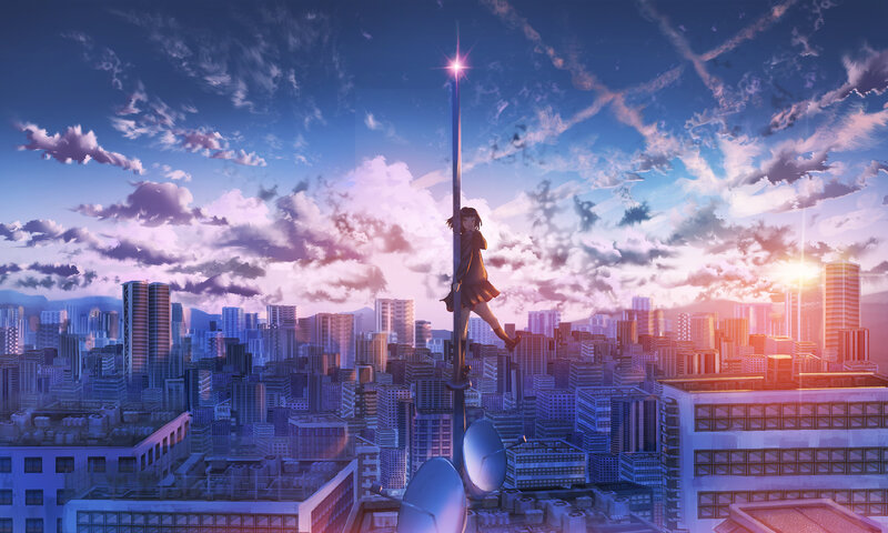 Girl on a Pole