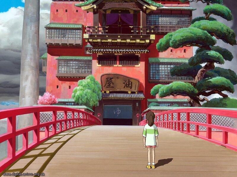 Girl on a Red Bridge