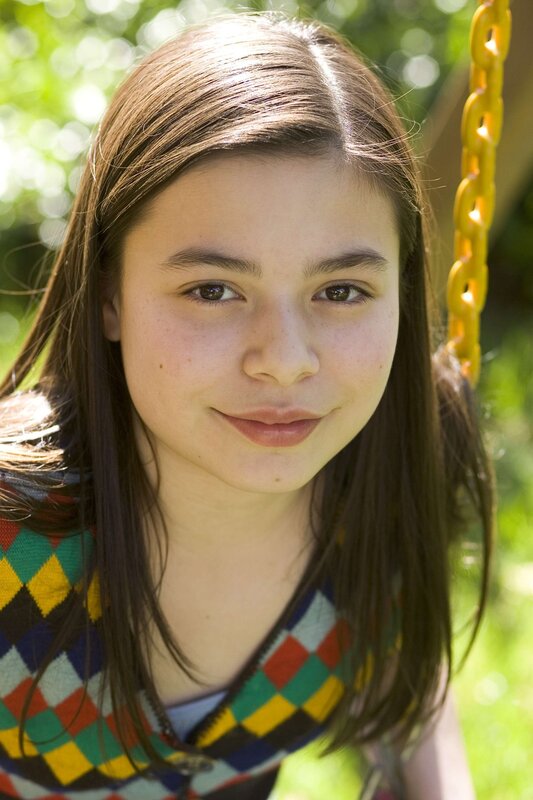 girl on a swing outdoors