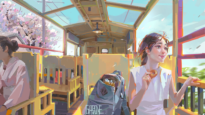 Girl on a Train