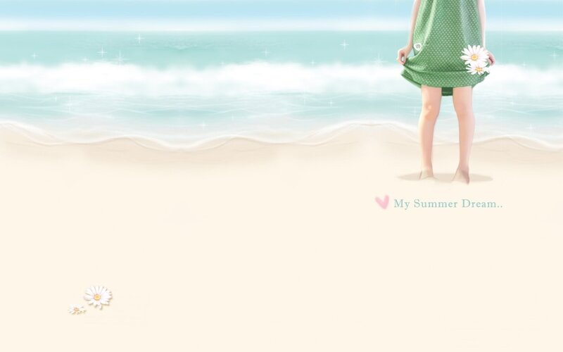 Girl on Beach