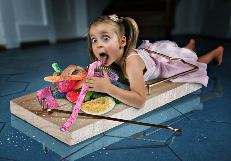 Girl on Candy Trap