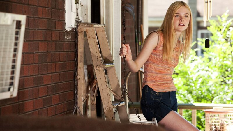 girl on porch swing