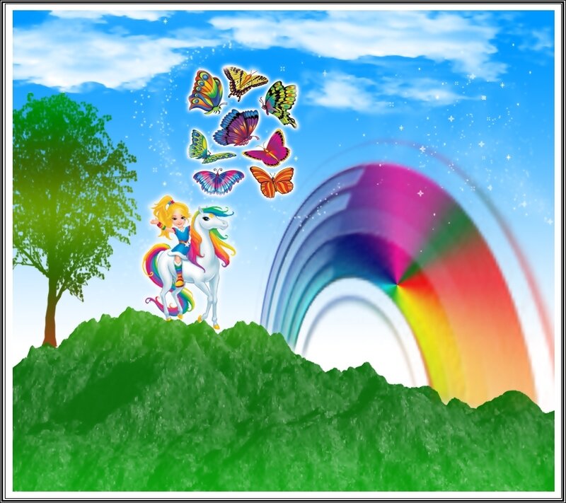 Girl on Unicorn