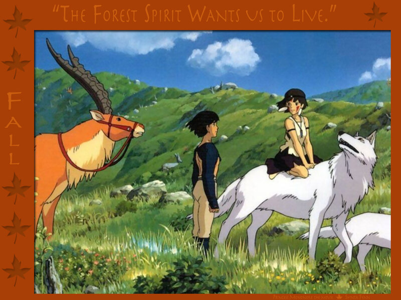 Girl on White Wolf
