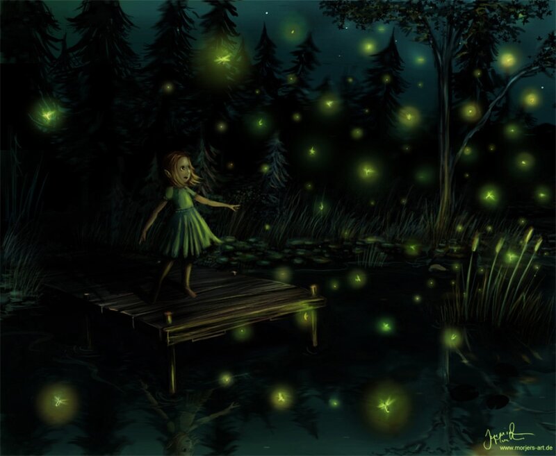 Girl on Wooden Dock