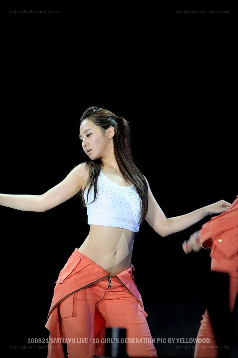 girl performing on stage
