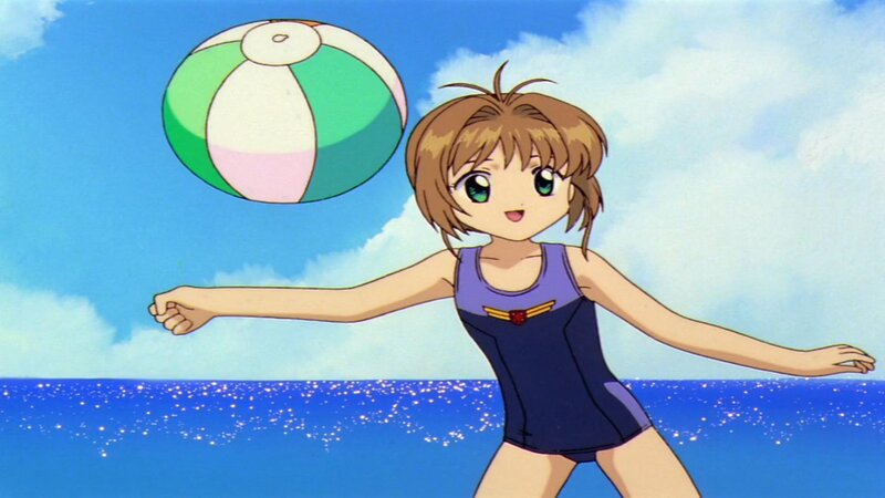Girl Playing with Beach Ball