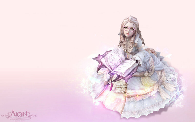 Girl Reading Book — Pink, Serene