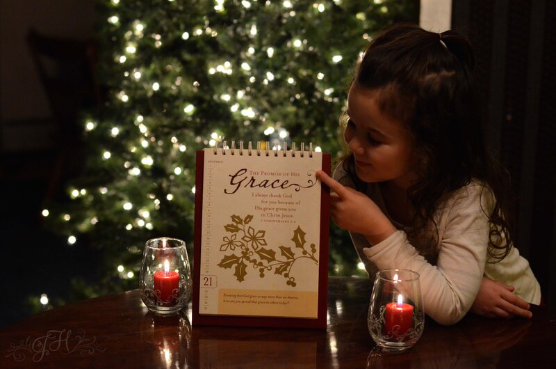 Girl Reading Calendar