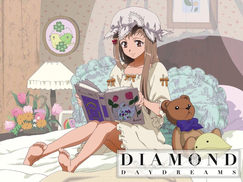 girl reading in bed