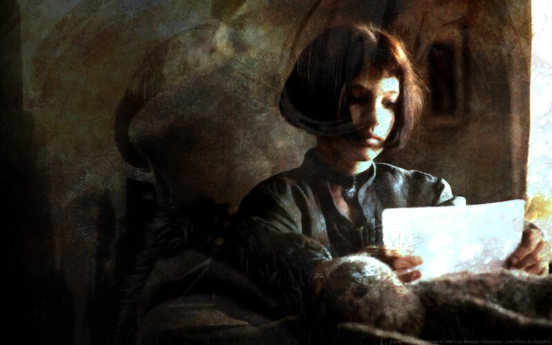 girl reading in dim light