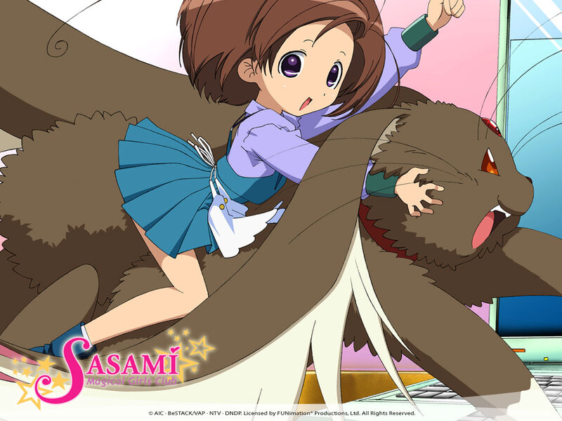 Girl Riding a Creature