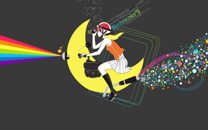 girl riding motorcycle on moon