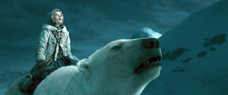 girl riding polar bear