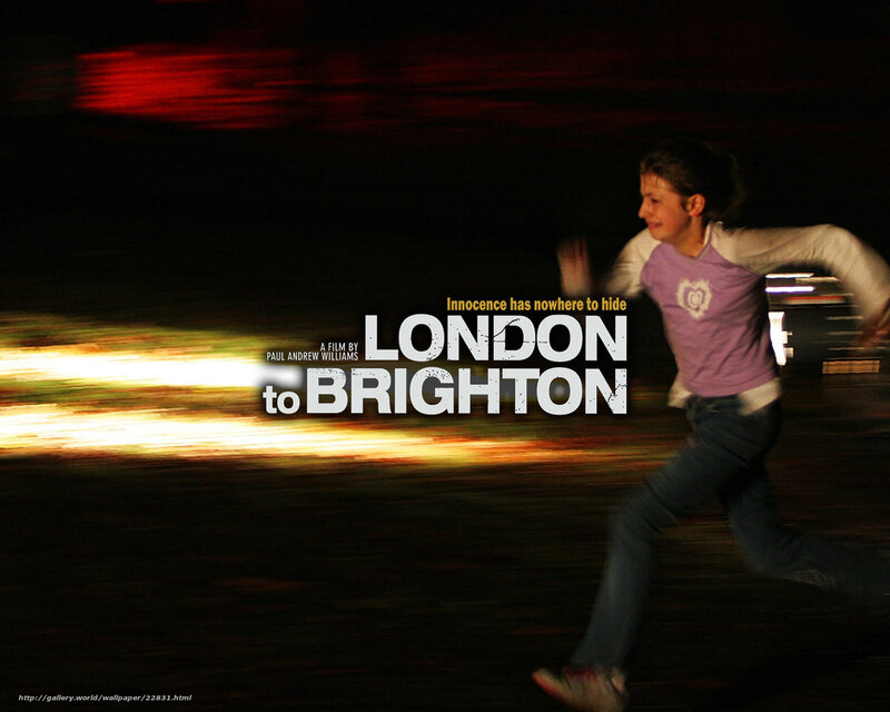 Girl Running at Night