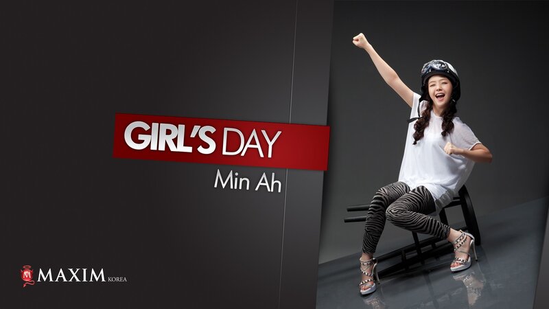 Girl's Day Min Ah promotional photo