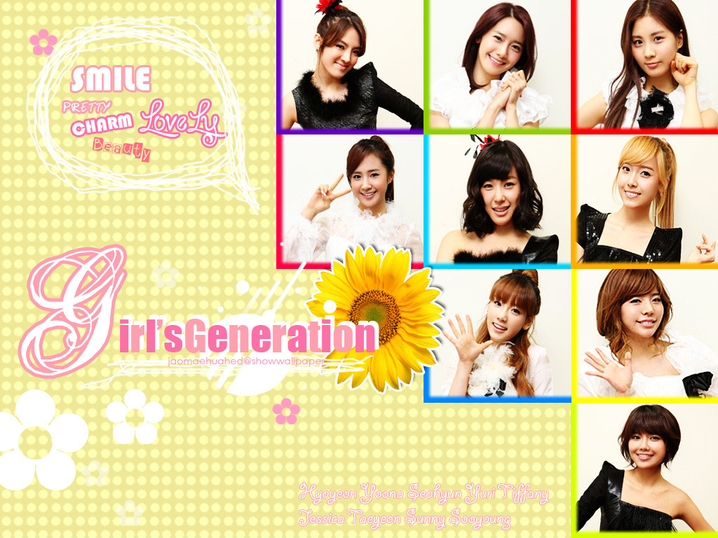 Girl's Generation collage