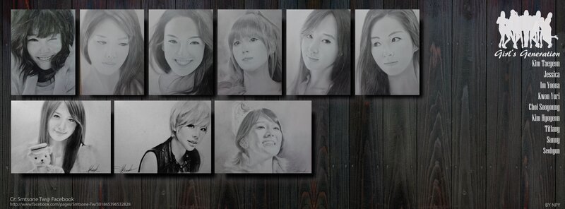 Girl's Generation portraits