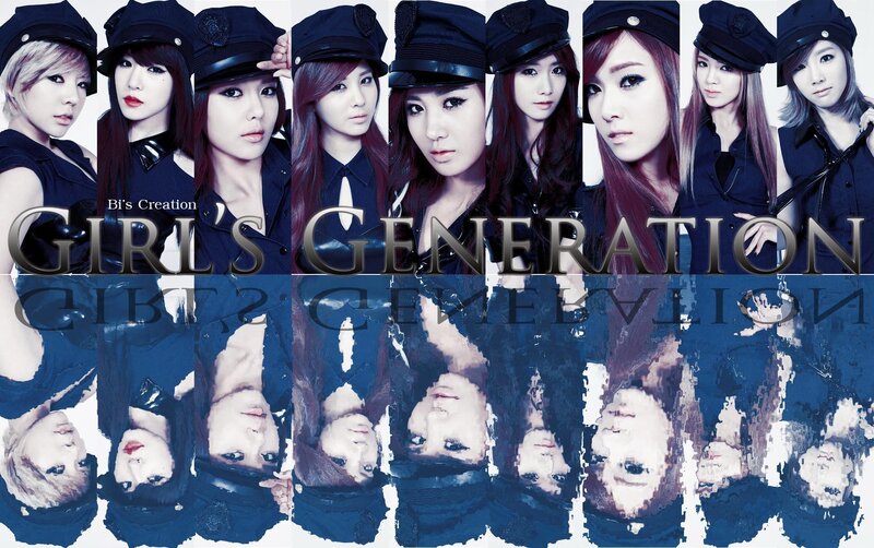Girl's Generation promotional collage