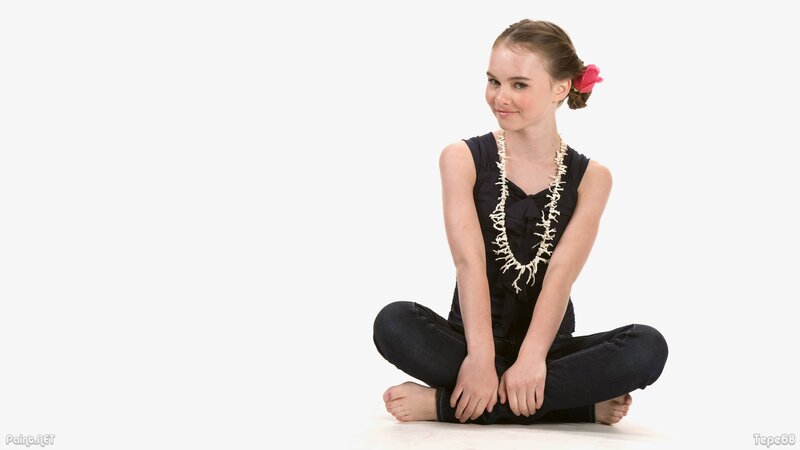 Girl Sitting Cross-legged