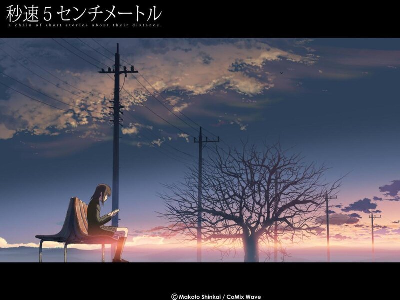 Girl Sitting on Bench — Purple