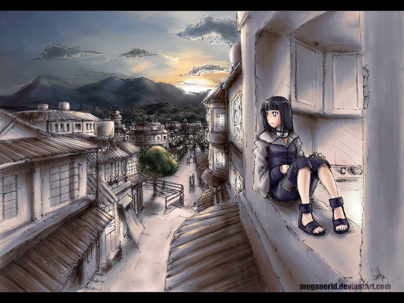 Girl Sitting on Windowsill — Gray, Contemplative