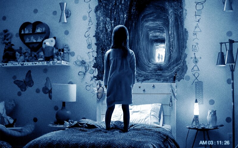Girl Standing on Bed