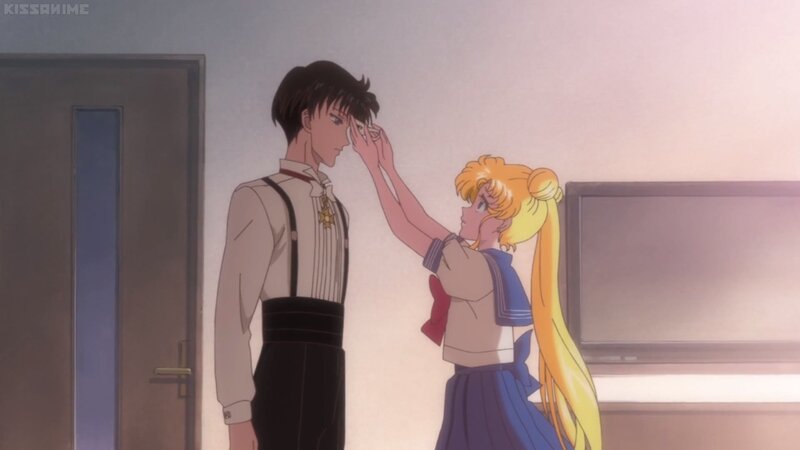 Girl Touching Boy's Face