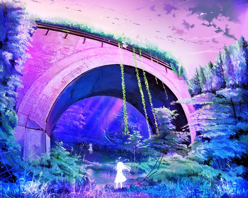 Girl under a Bridge