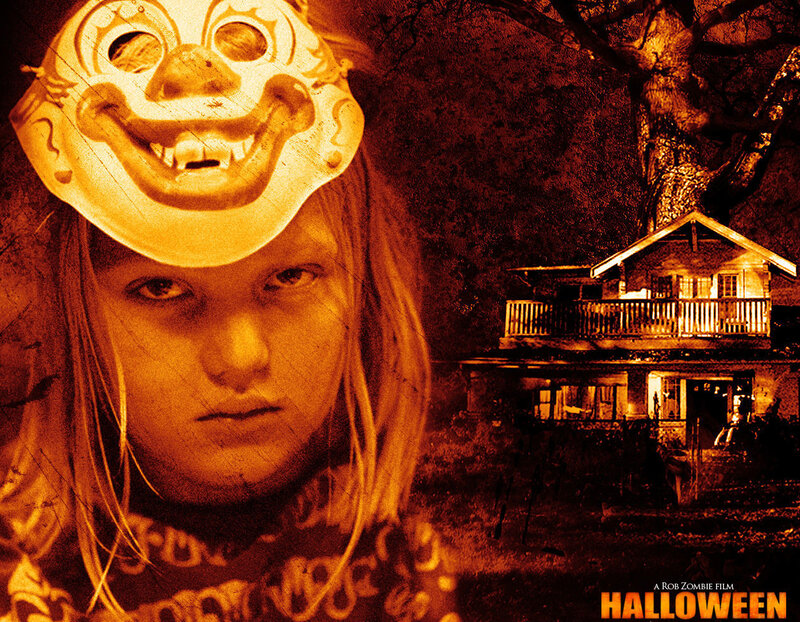 Girl Wearing Clown Mask