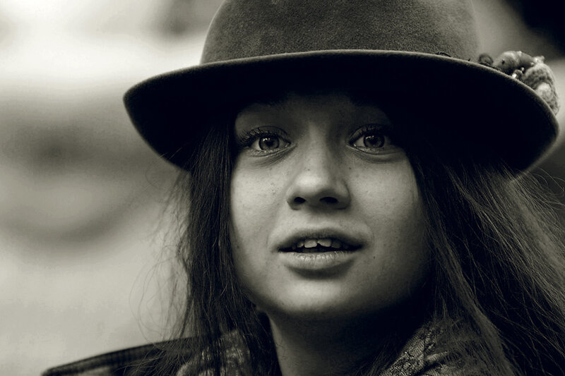 Girl Wearing Hat
