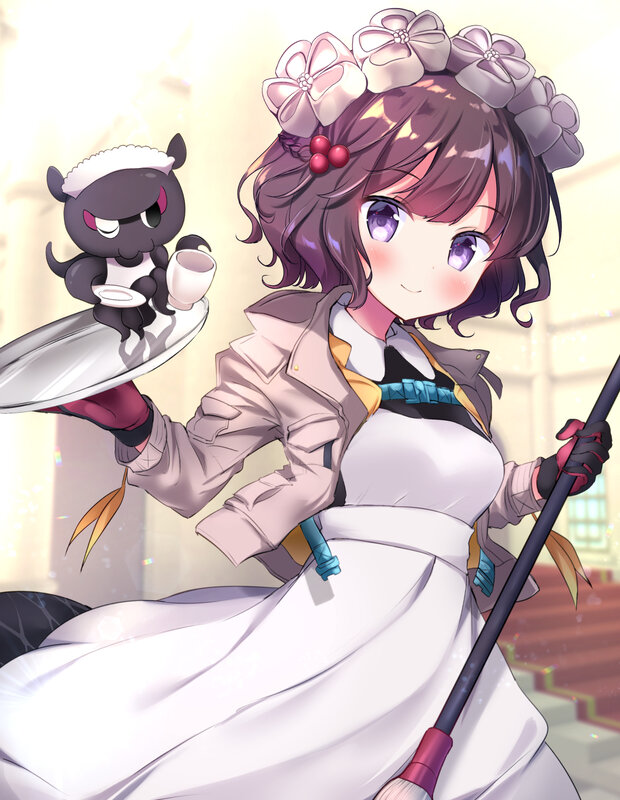 Girl with a Broom