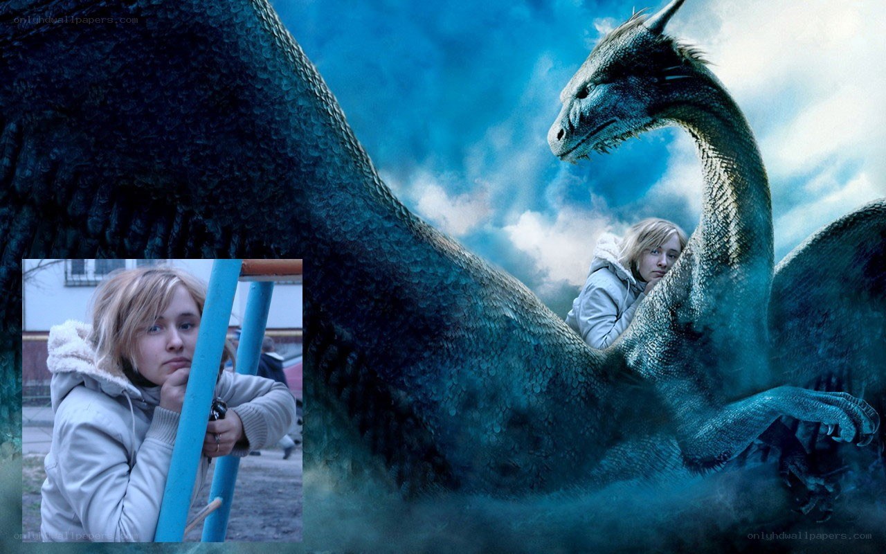 Girl with a dragon
