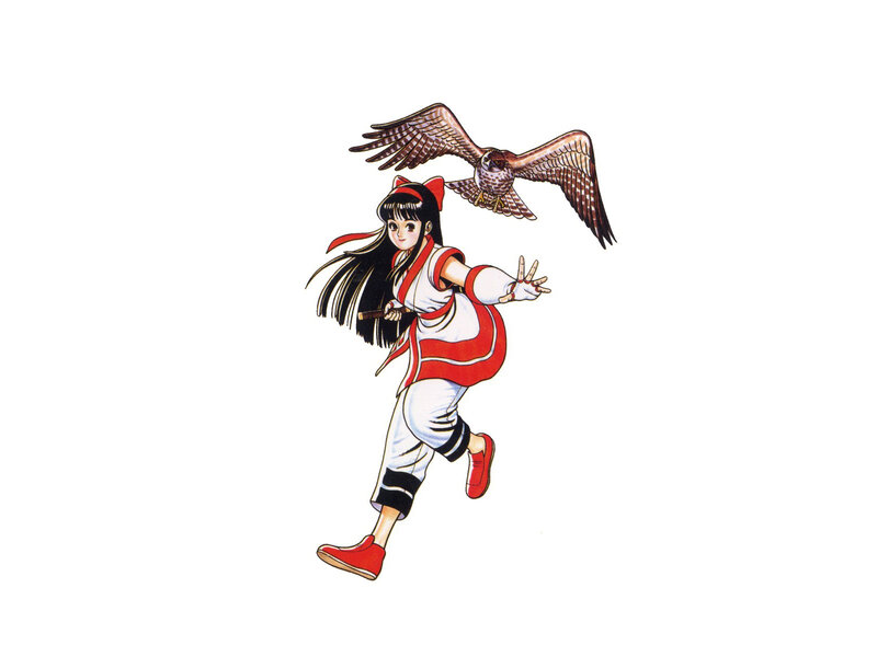 Girl with a Hawk