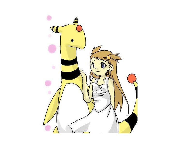 Girl with a Pokémon