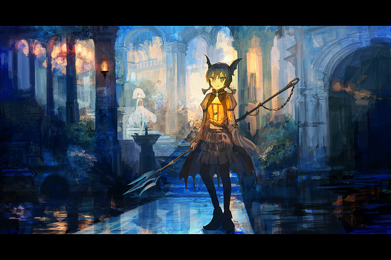 Girl with a Spear