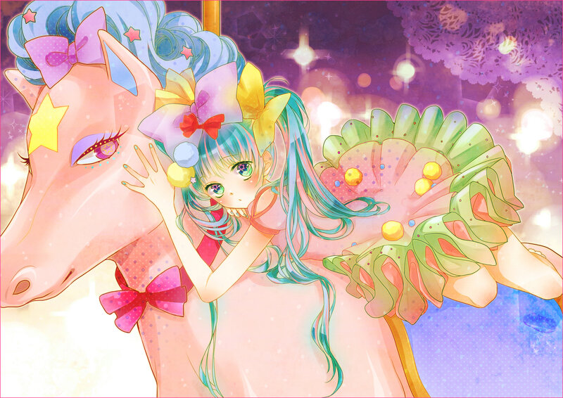 Girl with a Unicorn — Pink