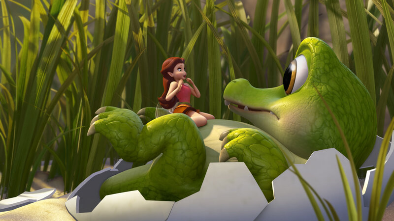 Girl with Baby Crocodile