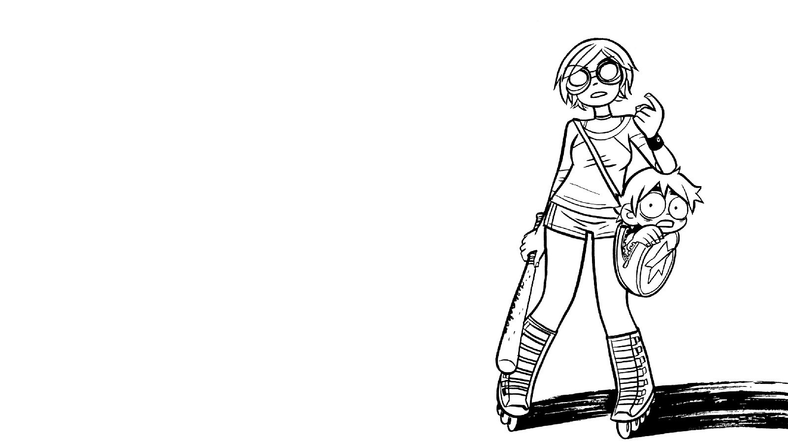 girl with baseball bat