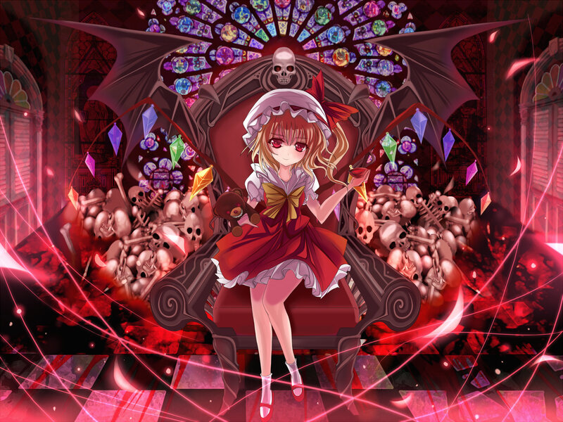 Girl with Bat Wings