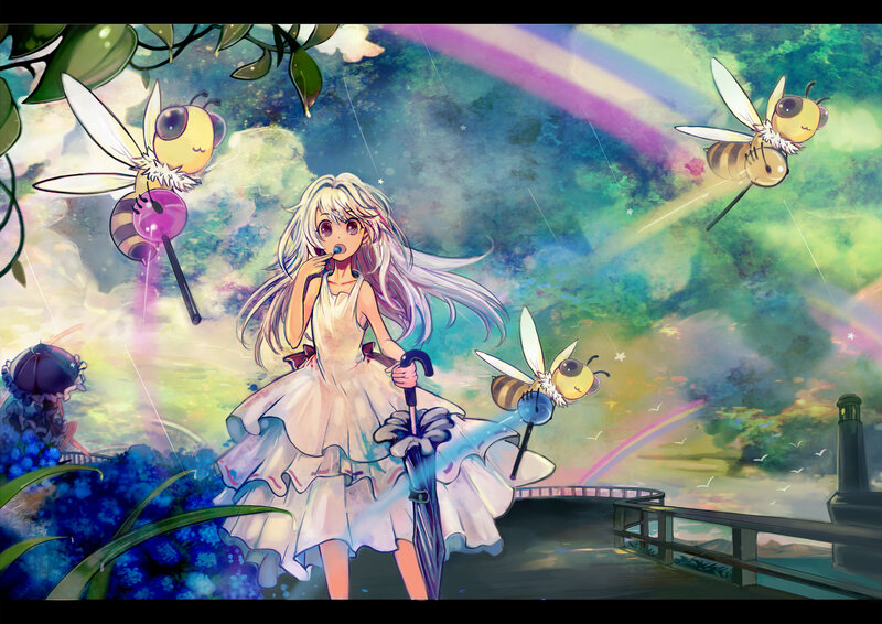 Girl with Bees