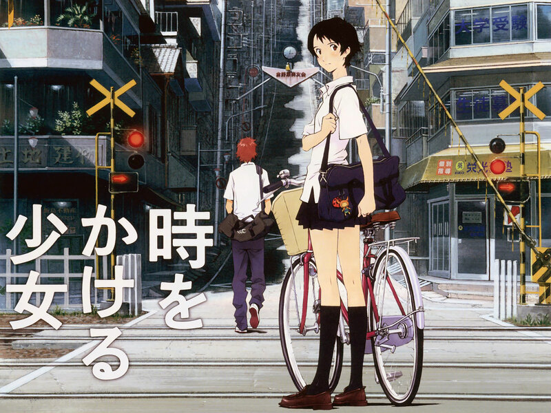 Girl with Bicycle — White, Calm