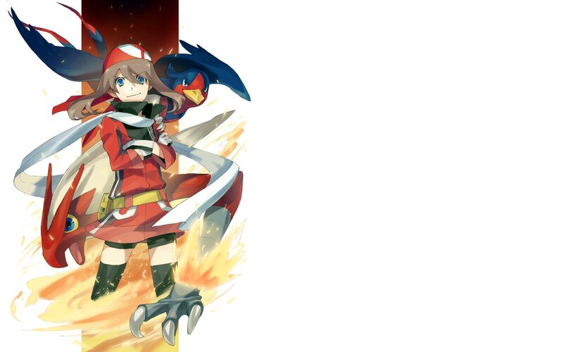 Girl with Bird and Dragon