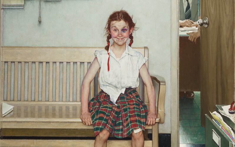 Girl with Black Eye