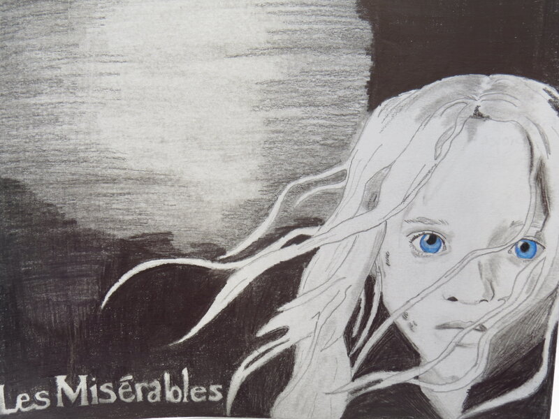 Girl with Blue Eyes — Black