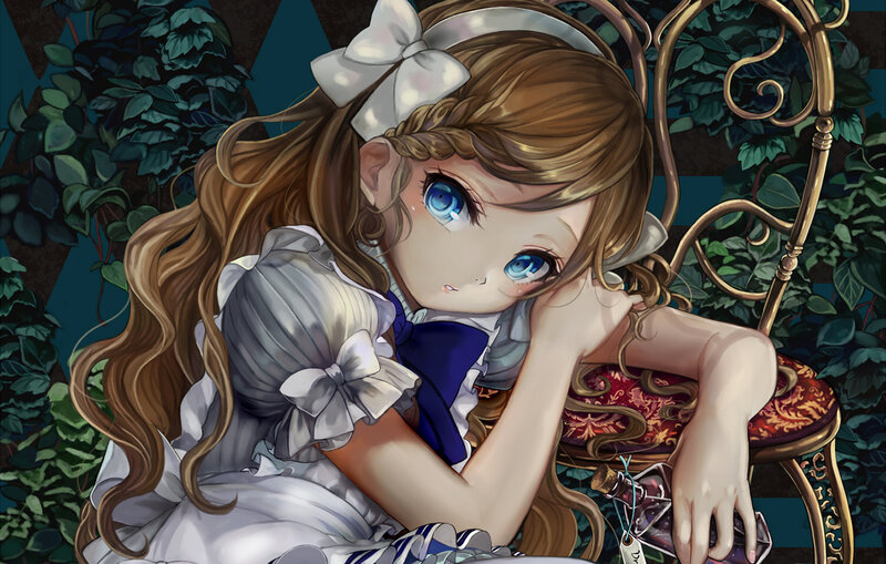 Girl with Blue Eyes — Brown, Melancholic