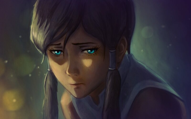 Girl with Blue Eyes — Purple